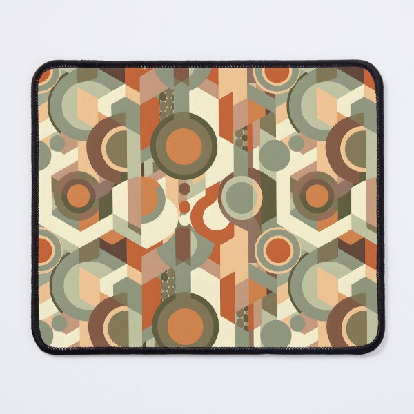 Item preview, Abstract Geometric Patterns with Earthy Tones designed and sold by palaco210.