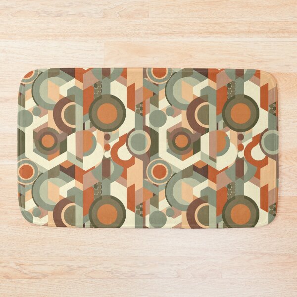 Item preview, Abstract Geometric Patterns with Earthy Tones designed and sold by palaco210.
