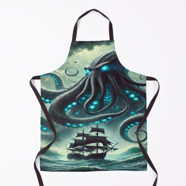 Item preview, Mythical Kraken Rising designed and sold by 0Mystica0.