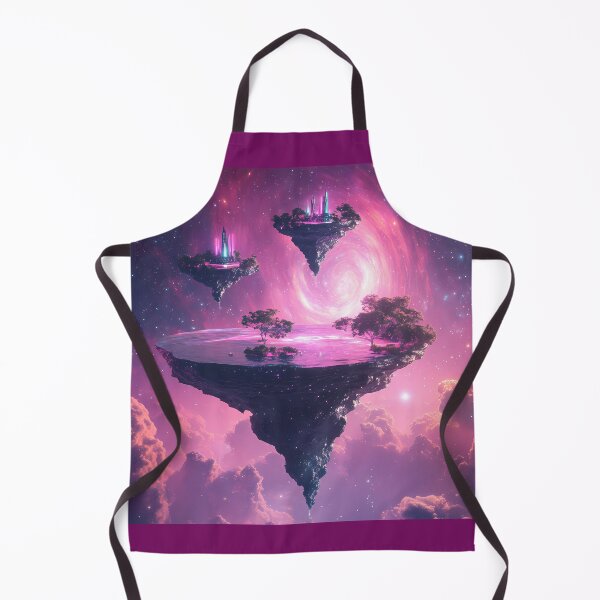 Item preview, Surreal Floating Islands in Cosmic Sky designed and sold by PixelReverb.