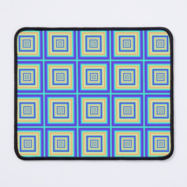 Item preview, Repeating Yellow and Blue Square Pattern designed and sold by Deborah Camp.