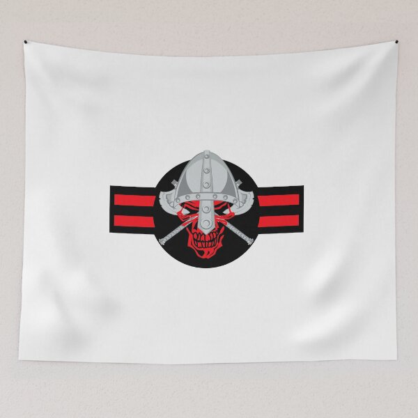 Item preview, Beware the Viking Skull designed and sold by MacksMerch.