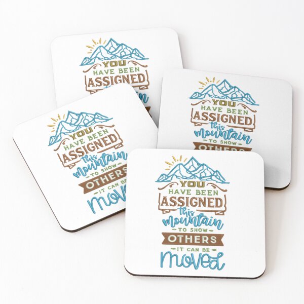 Item preview, Mountains Can Be Moved  designed and sold by ArtWithHearts11.