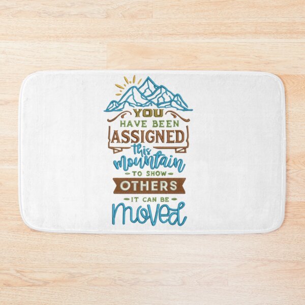 Item preview, Mountains Can Be Moved  designed and sold by ArtWithHearts11.