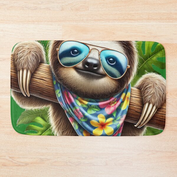 Item preview, Cool Sloth with Aviators designed and sold by Nauert's.
