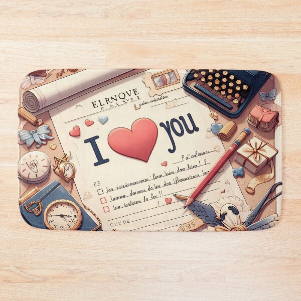 Item preview, Love Letter designed and sold by AwesomeDigiShop.