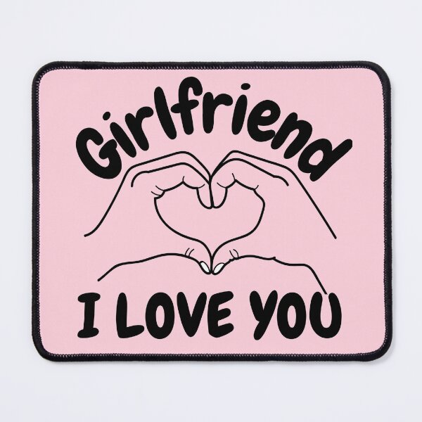 Item preview, My Girlfriend, I love you designed and sold by FitFisher.
