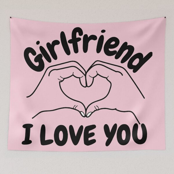 Item preview, My Girlfriend, I love you designed and sold by FitFisher.