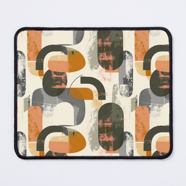 Item preview, Abstract Geometric Patterns with Earthy Tones designed and sold by palaco210.