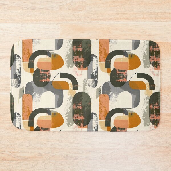 Item preview, Abstract Geometric Patterns with Earthy Tones designed and sold by palaco210.