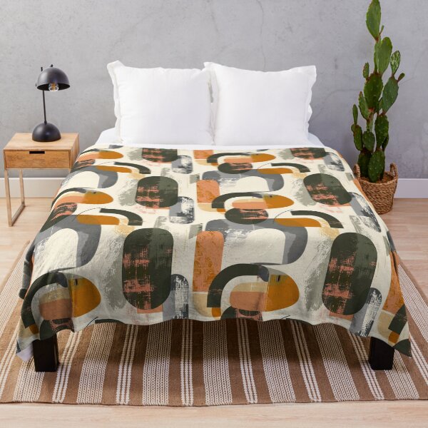 Item preview, Abstract Geometric Patterns with Earthy Tones designed and sold by palaco210.