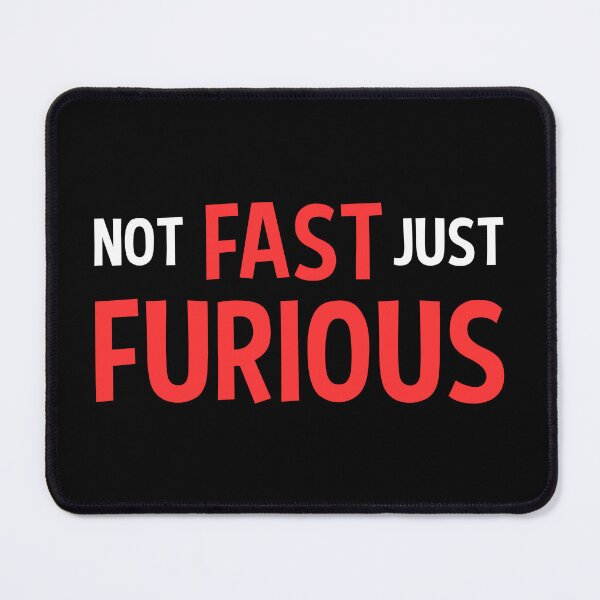 Item preview, Not Fast, Just Furious (White & Red Design) designed and sold by FilipeFerreira.