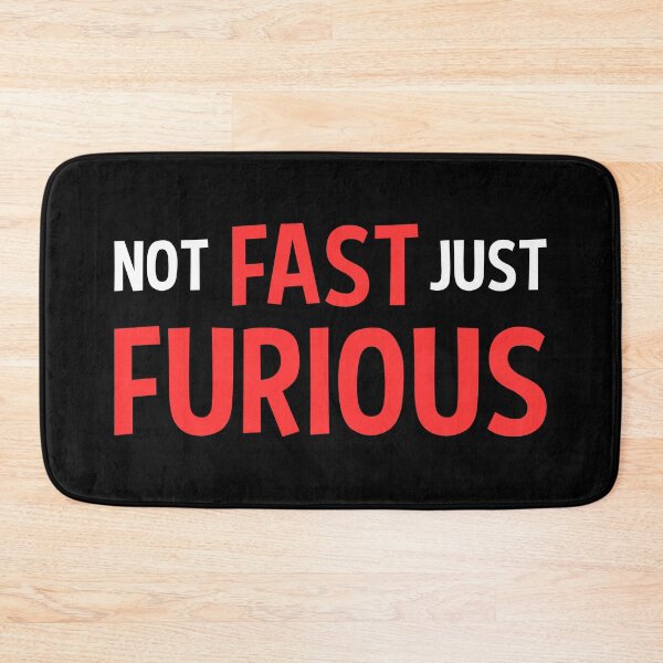 Item preview, Not Fast, Just Furious (White & Red Design) designed and sold by FilipeFerreira.