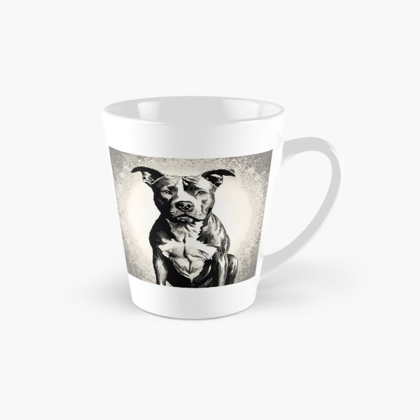 Item preview, Pointillism Pitbull Terrier designed and sold by Fredster1966.
