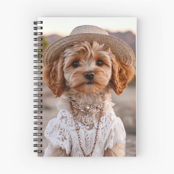 Item preview, Cavoodle bohemio y elegante designed and sold by Nocturne Paws.