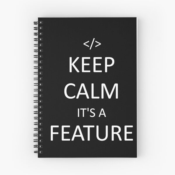 Item preview, Keep Calm It's A Feature | Code Dev designed and sold by ArnikDevDesigns.