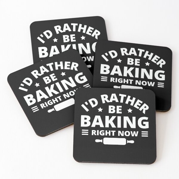 Item preview, I'd Rather be Baking Funny Baker Birthday Gift designed and sold by MouDantArts.
