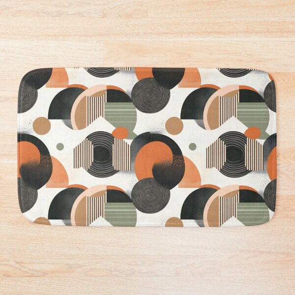 Item preview, Abstract Geometric Patterns with Earthy Tones designed and sold by palaco210.