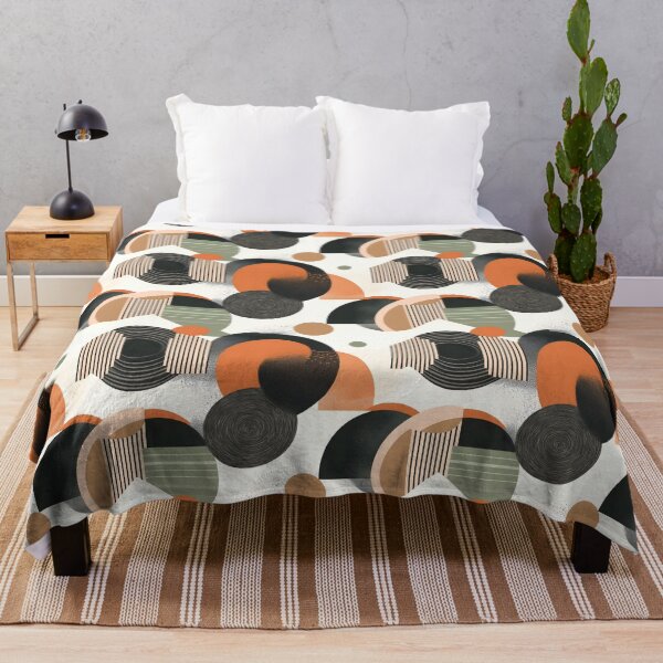 Item preview, Abstract Geometric Patterns with Earthy Tones designed and sold by palaco210.