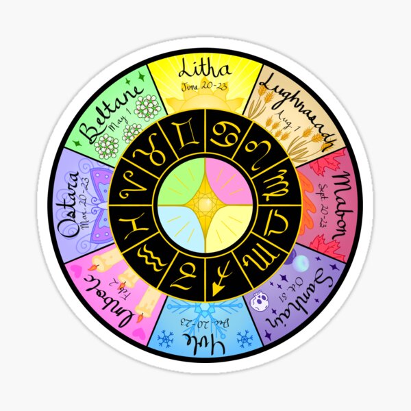 Item preview, Wheel of the Year designed and sold by vmarieb-art.