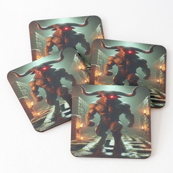 Item preview, Mythical Minotaur in Labyrinth designed and sold by 0Mystica0.