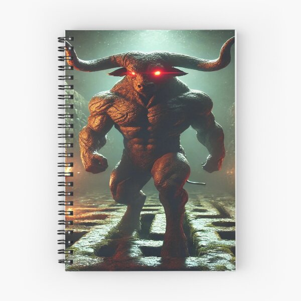 Item preview, Mythical Minotaur in Labyrinth designed and sold by 0Mystica0.