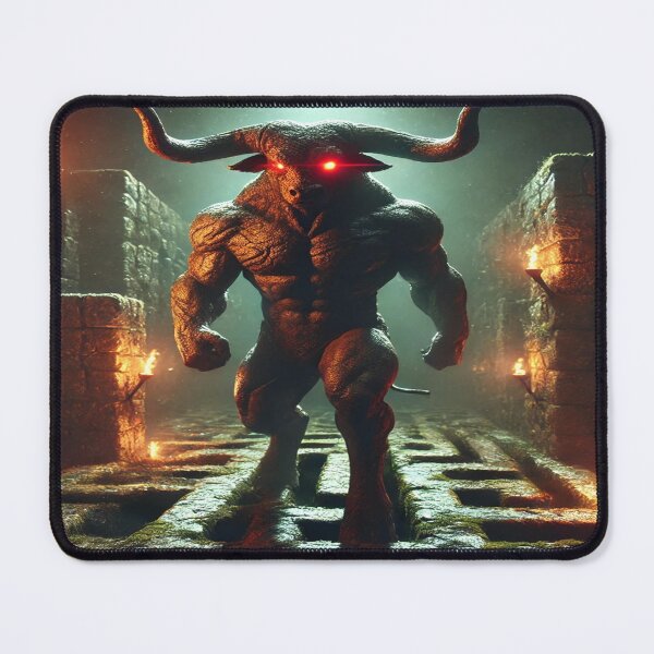 Item preview, Mythical Minotaur in Labyrinth designed and sold by 0Mystica0.
