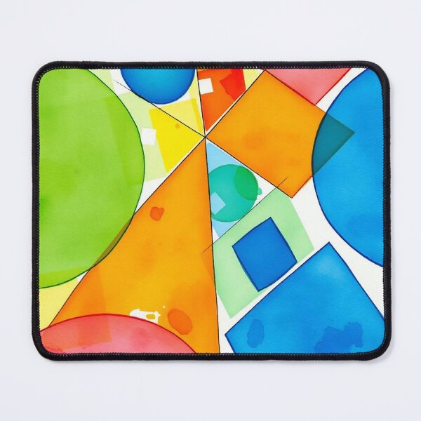 Item preview, Vibrant Abstract Geometry In Watercolor designed and sold by ChrisButler.