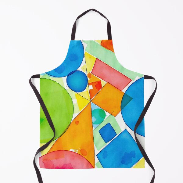 Item preview, Vibrant Abstract Geometry In Watercolor designed and sold by ChrisButler.