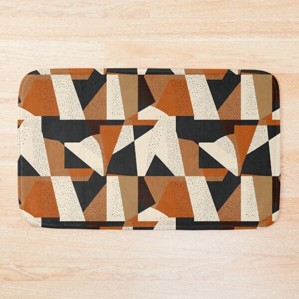 Item preview, Abstract Geometric Patterns with Earthy Tones designed and sold by palaco210.