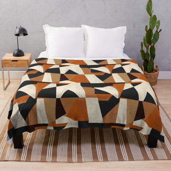 Item preview, Abstract Geometric Patterns with Earthy Tones designed and sold by palaco210.