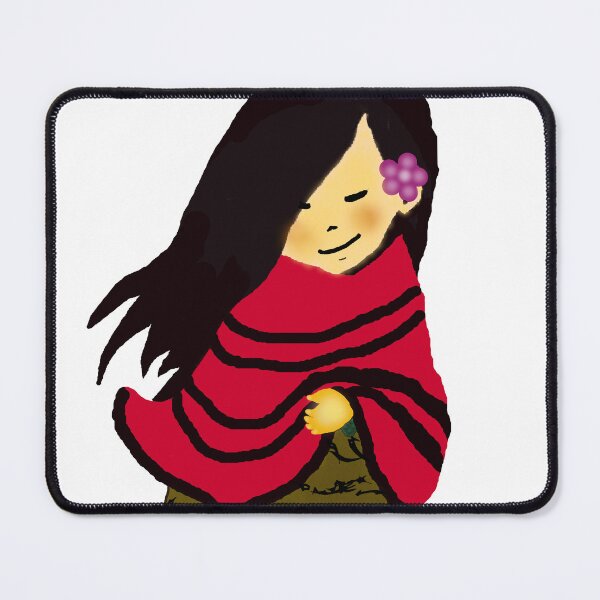 Item preview, Lady in a Poncho designed and sold by VicenteHS.