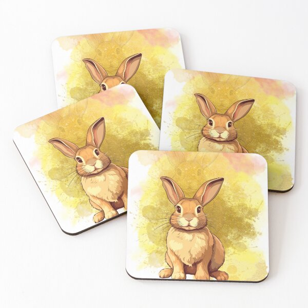 Item preview, Playful Rabbit with Splash  designed and sold by Grootyby.
