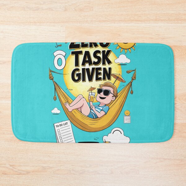 Item preview, Zero Task Given – Relaxation in Progress designed and sold by trendpotion.