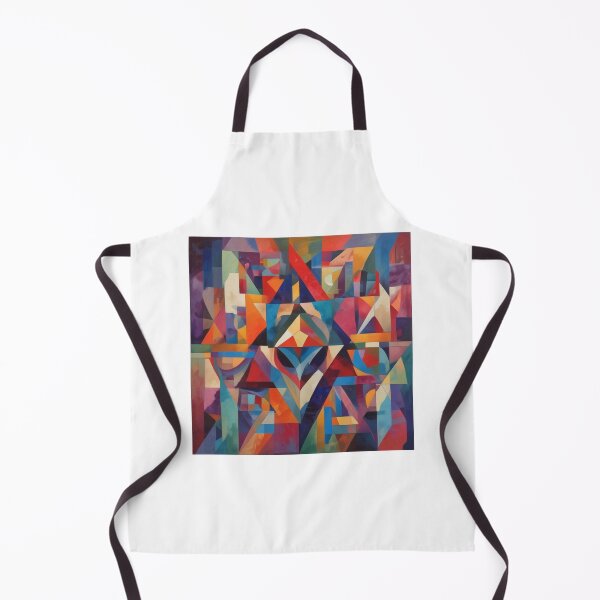 Item preview, Koda - Abstract Geometric Bright Oil Painting Design designed and sold by TrashPandaCreative.