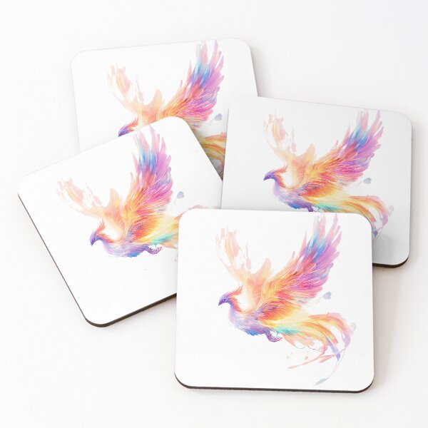 Item preview, Radiant Watercolor Phoenix in Flight designed and sold by PixelReverb.