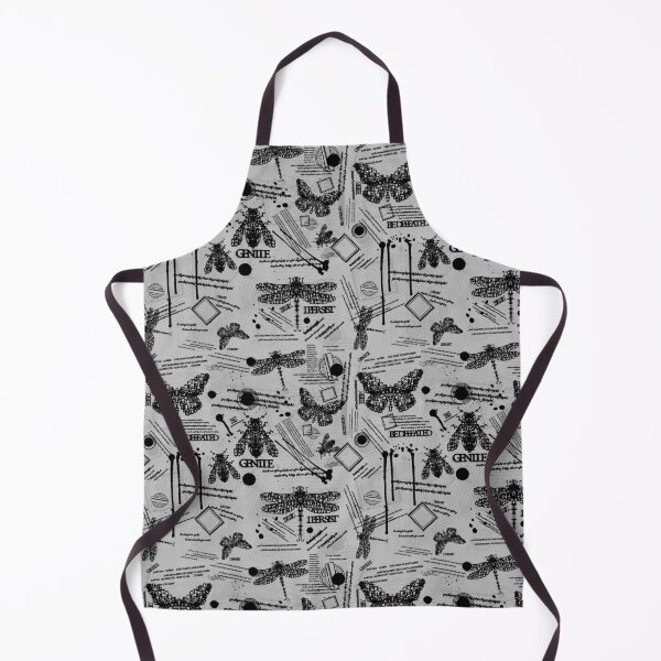 Item preview, Flettering Bugs [Pattern - Black and White] designed and sold by deadbeatprince-typography.