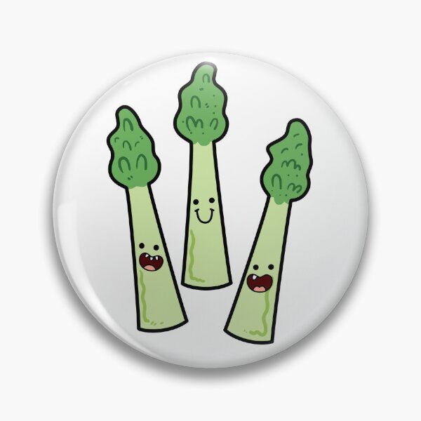 Item preview, Kawaii Asparagus designed and sold by kawaiilife.