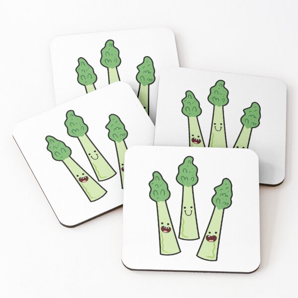 Item preview, Kawaii Asparagus designed and sold by kawaiilife.