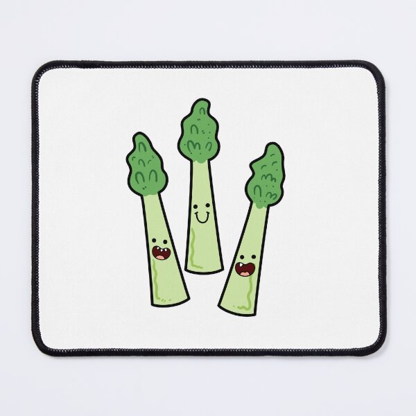 Item preview, Kawaii Asparagus designed and sold by kawaiilife.