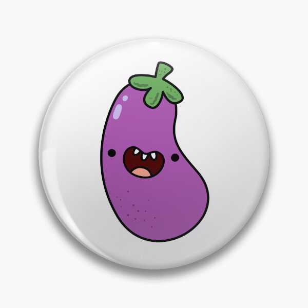 Item preview, Kawaii Egplant designed and sold by kawaiilife.