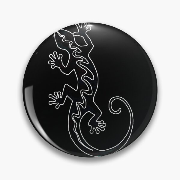 Item preview, Native American Inspired Lizard Black designed and sold by Havocgirl.