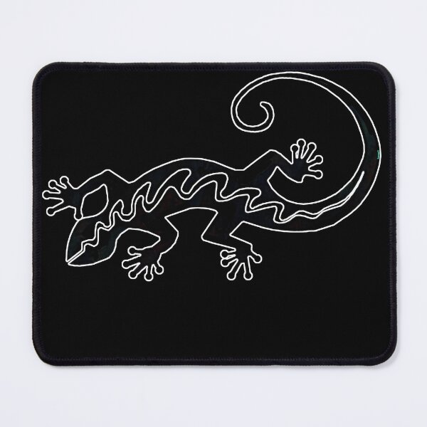 Item preview, Native American Inspired Lizard Black designed and sold by Havocgirl.