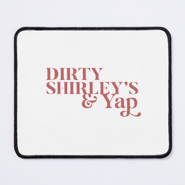 Item preview, Dirty Shirley’s and Yap in Retro Red - Fun Cocktail Design designed and sold by Stickers by @molllyclare.