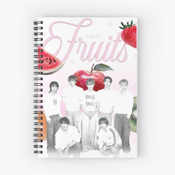 Item preview, i hate fruits | nct dream poster | pink ver. designed and sold by theboredmochi.