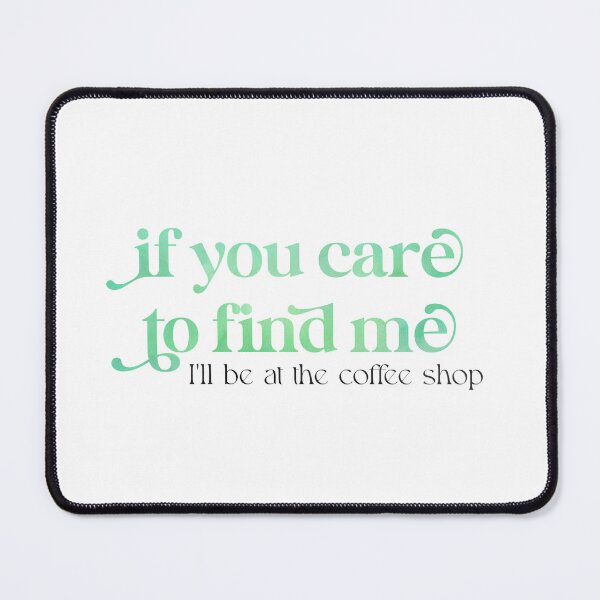 Item preview, Coffee Shop Vibes - Witty Text Design for Cafés and Bookworms designed and sold by Stickers by @molllyclare.