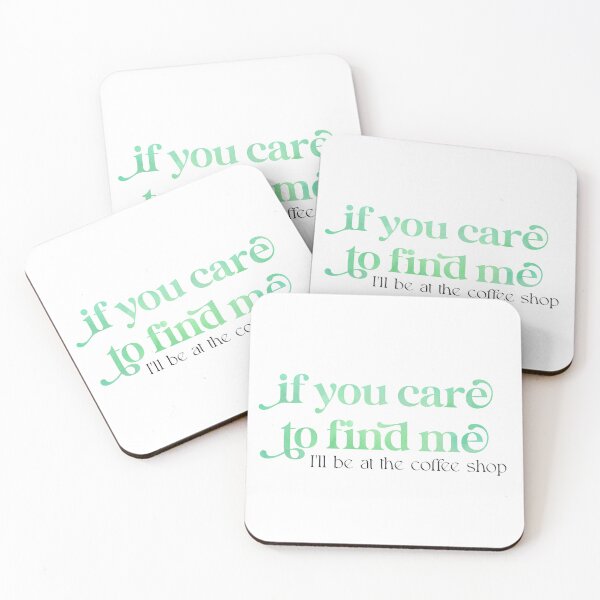 Item preview, Coffee Shop Vibes - Witty Text Design for Cafés and Bookworms designed and sold by Stickers by @molllyclare.