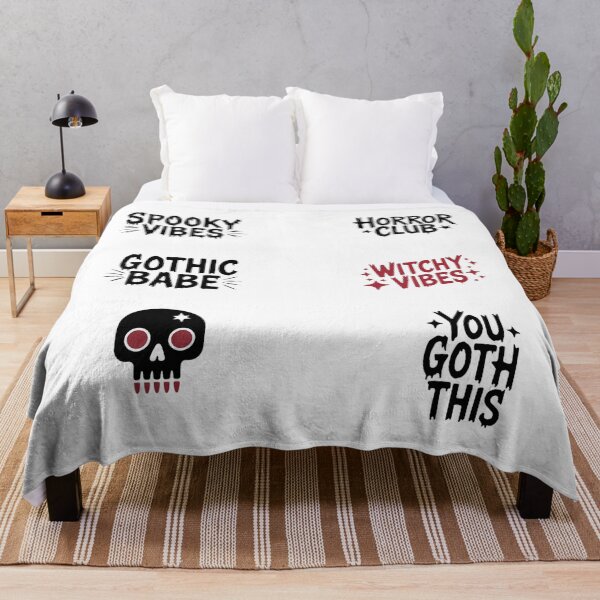 Item preview, Gothic Horror Spooky Quotes Sticker Pack designed and sold by ArtadoraDesignz.
