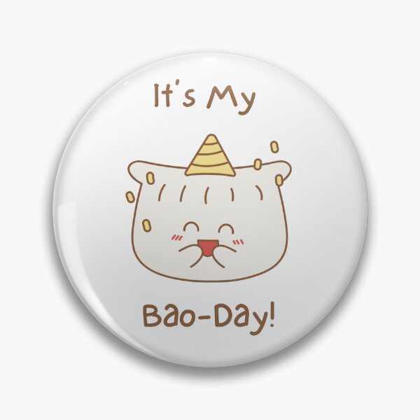 Item preview, Its Your Bao-Day! (Birthday) designed and sold by colormecanto.