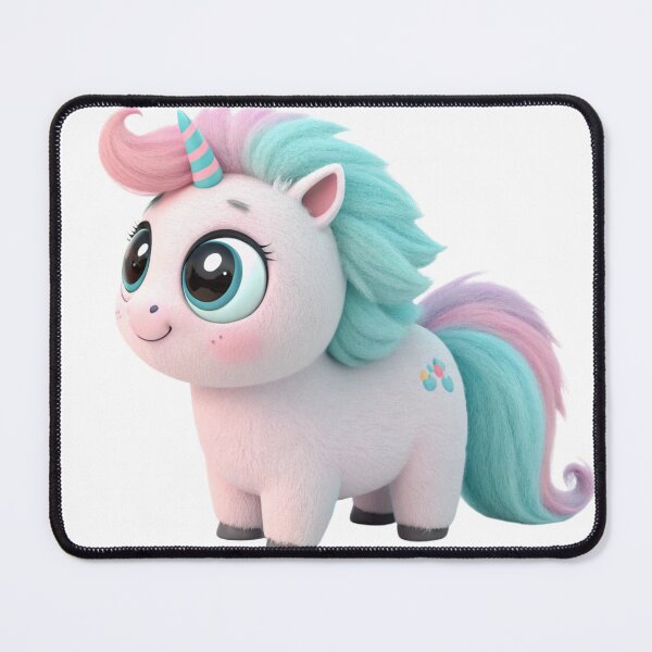 Item preview, cartoon, pink, horse, unicorn, piggy, tiny, blank, animal, cute, face, smile, happy, funny, emotion, character designed and sold by NAVAL00.